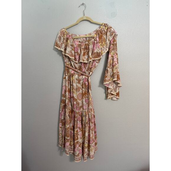 Spell and the Gypsy Collective Jungle One-Shoulder Dress - Picture 6 of 6